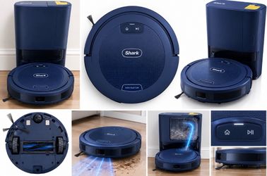 Shark Navigator Robot Vacuum with Self-Empty Base – Like New!