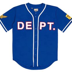 GALLERY DEPT. 'ECHO PARK' BLUE BASEBALL JERSEY