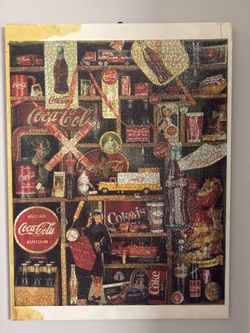 Coca Cola Puzzle Canvas Wall Art