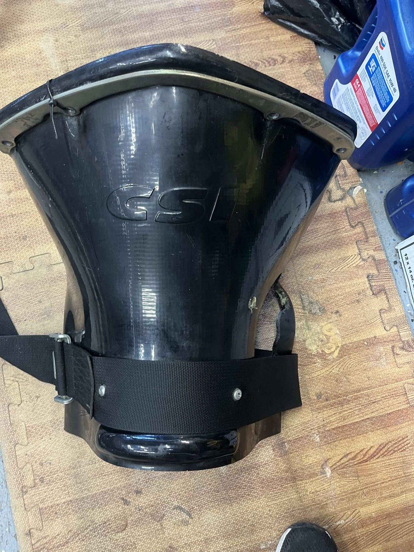 Carbon Powerglide transmission shield