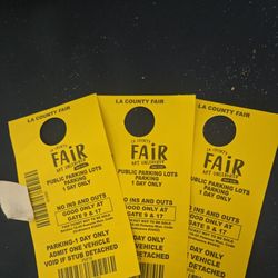 LA County Fair Parking Tickets $15 Good Any Day
