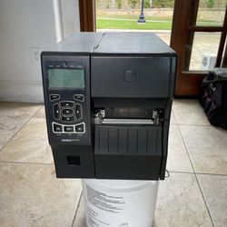 Zebra ZT410 Printer/w 4 Ribbon Rolls