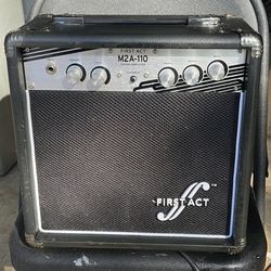 First Act M2A-110 Portable Electric Guitar Amplifier 10W 