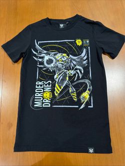 Murder drones t shirt adult XS