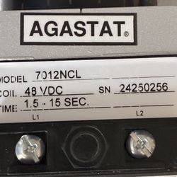 AGASTAT Model 7012NCL Timer