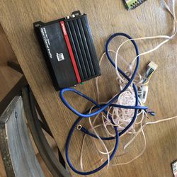 Amplifier And Wiring Cables