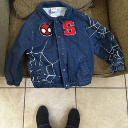 Spider Man Jean Jacket