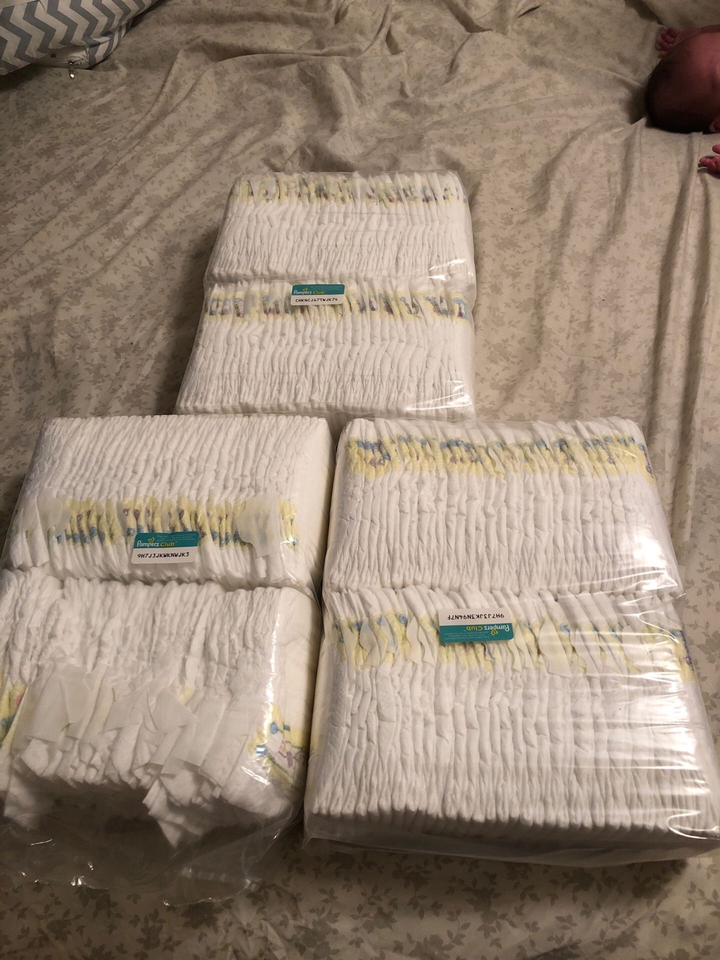 Pampers newborn diapers