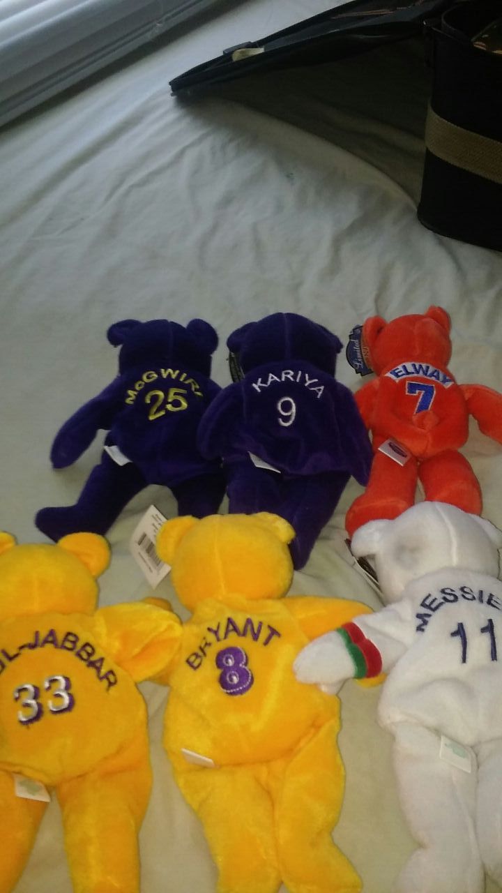 Salvino bear's Football, Basketball and Hockey