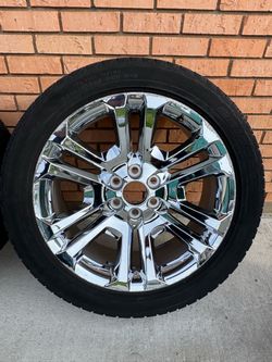 GMC 22” inch with Bridgestone tires