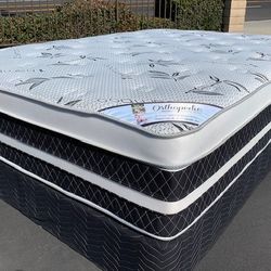 King Orthopedic Bamboo Pillow Top!