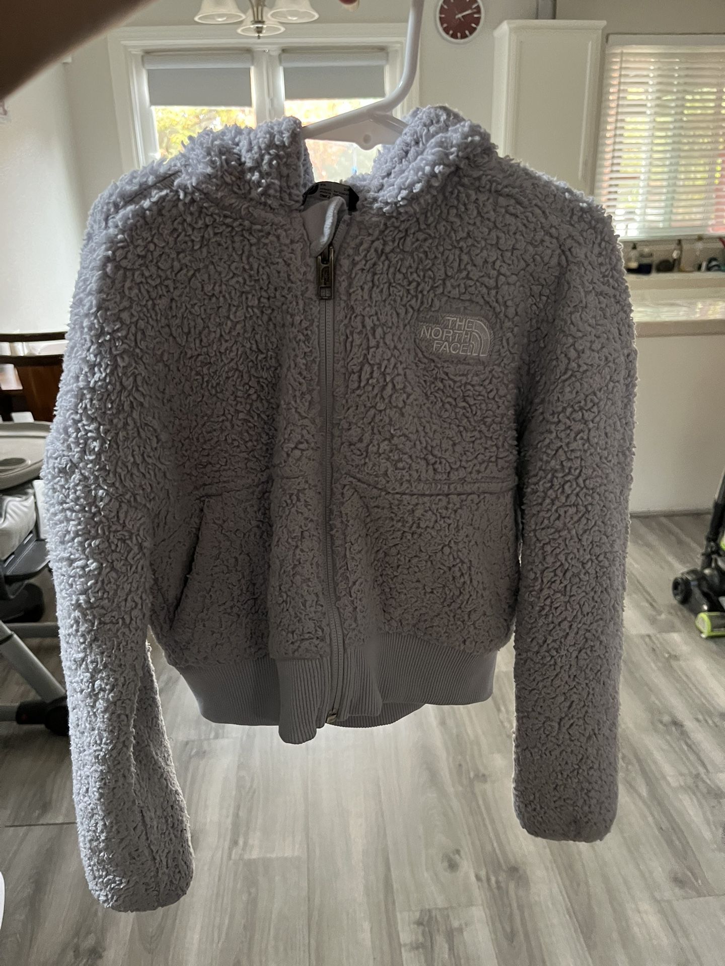 Lavender/Grayish North Face Jacket
