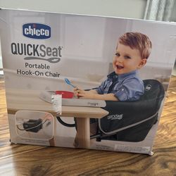 NIB Chicco QuickSeat Portable Hook-on Chair