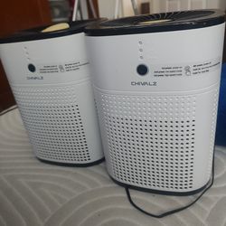 Air Purifiers 2 Pack Small Rooms CHIVALZ