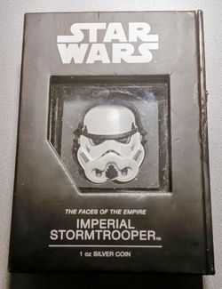 2021 1oz .999 FINE CHIBI COIN STYLE SILVER PROOF IMPERIAL STORM TROOPER