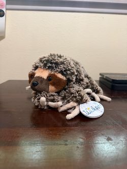 Wishpets Plush Emily Three Toed Sloth Stuffed Animal Realistic 2018 Zoo NWT