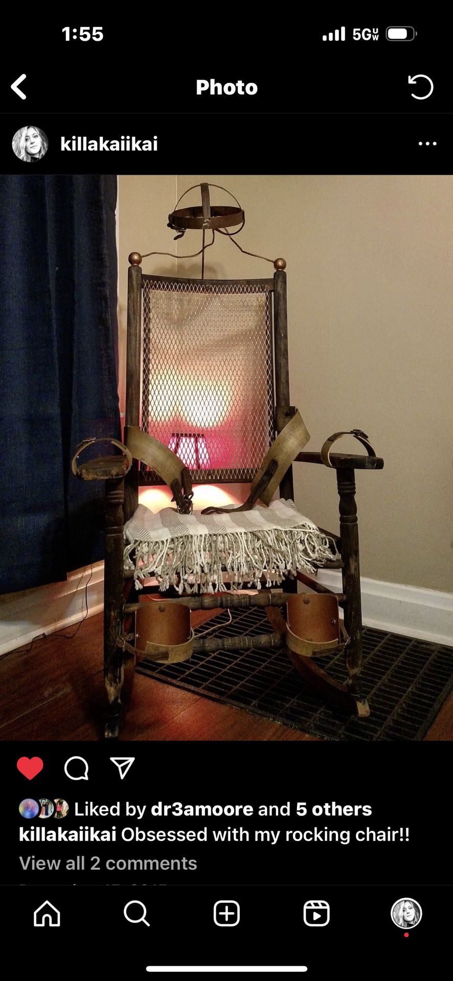 Electric Rocking Chair