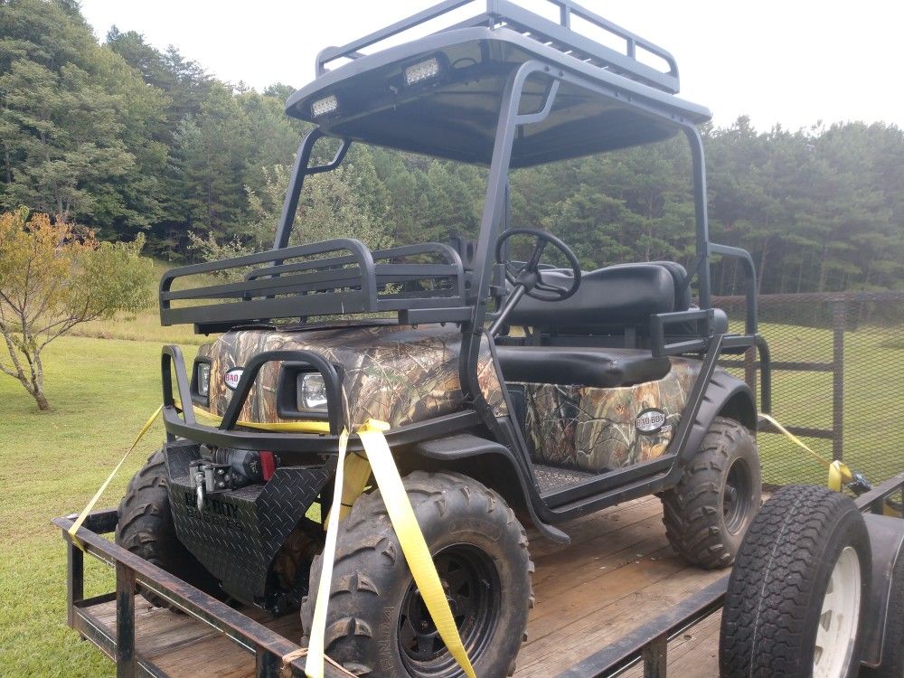 2012 Buck Commander XTO Bad Boy Buggy Classic, 4x4 Electric Hunting UTV