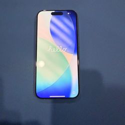 iPhone 15 Pro, 1TB Storage, Fully Unlocked For All Carriers, excellent condition, with original box and cable.