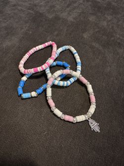 4 Handmade Bracelets 