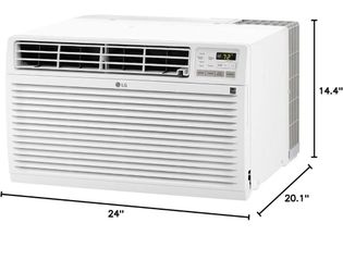 (New Factory Sealed) LG LT1430CNR, White 14,000 Wall Air Conditioner, 230/208V, Cools 750 Sq.Ft. for Bedroom, Living Room, Apartment, Electronic Cont