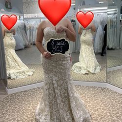 Wedding Gown (Size 10)