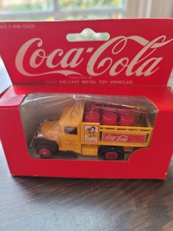 1980s Hartoy Die-cast metal Coca-Cola Delivery Truck

