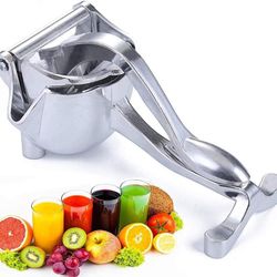 Newly Stainless Steel Manual Fruit Juicer Heavy Duty Alloy Lemon Press Squeezer Premium Quality Lemon Orange Juicer，Simple Fruit Press Squeezer Citrus
