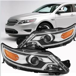 Headlights 2010 2011 2012 Ford Taurus 
