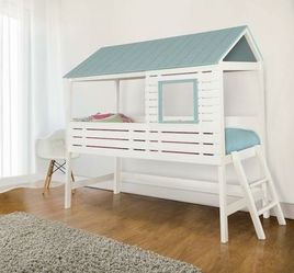 Twin house bed