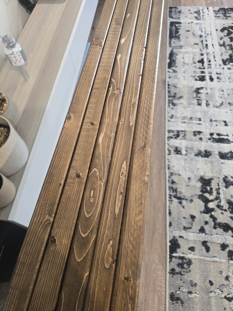 Large Wooden console Table