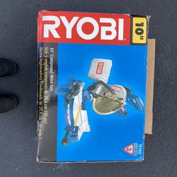 RYOBI 10” COMPOUND MITER SAW