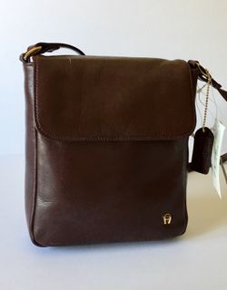 Etienne Aigner Genuine Leather Crossbody Bag