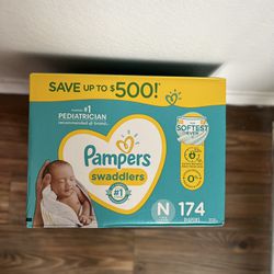 Pampers Newborn 174 Count 