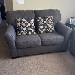 Gray Love Seat Sofa