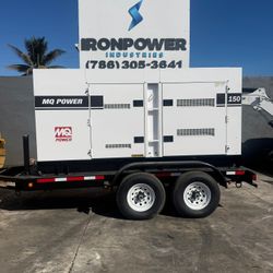 2018 Multiquip WhisperWatt 150 Kva Diesel Generator Trailer Mounted