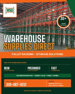  Choose the right storage solution: Heavy Duty or Medium Duty for your Flexible Warehouse Operation. Call us today 305-887-9212