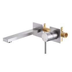 Solid Brass Single Handle Wall Mounted Faucet