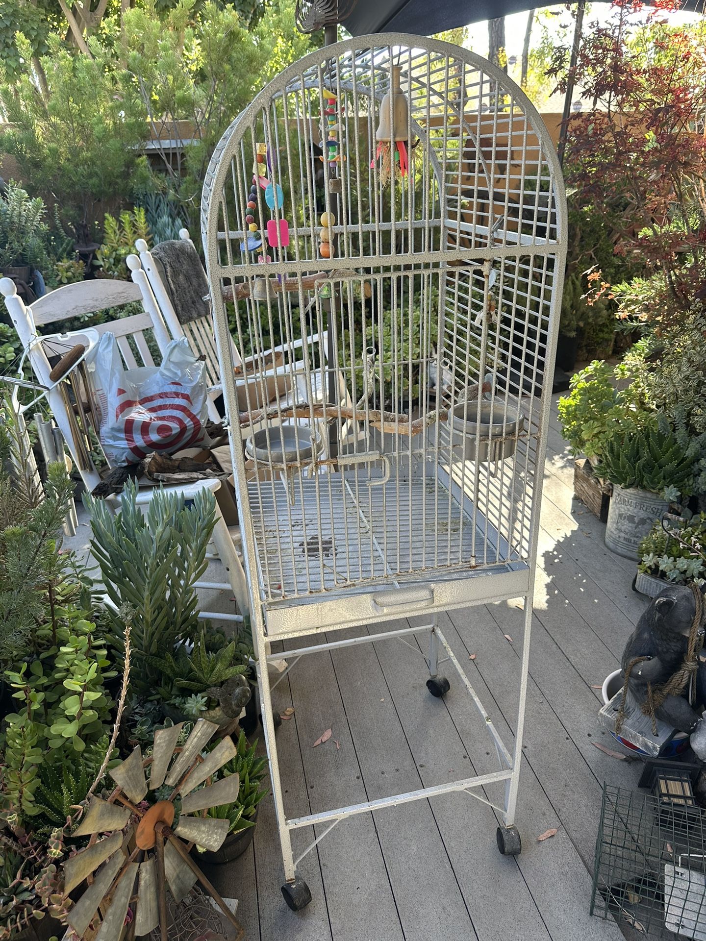 Wrought Iron Bird Cage (Lake Forest )