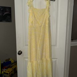 Yellow Summer Dress 