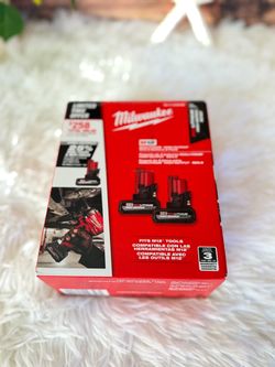 Milwaukee M12 RedLithium High Output XC5.0 Battery 2-Pack