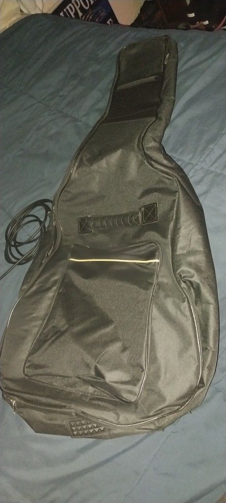 Quality Black Zipup Backpack Style Guitar Gig Bag