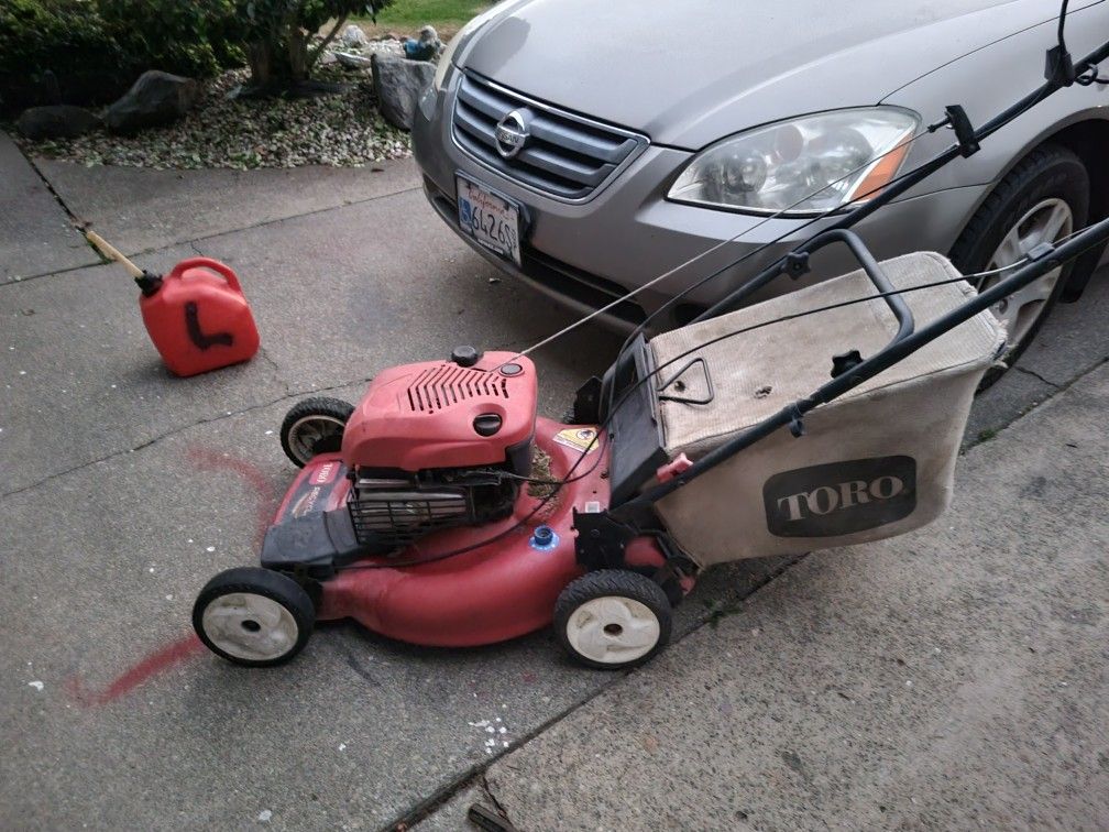 Twerl lawn mower cell propel 