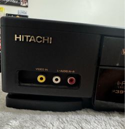 ‼️ Hitachi VT-F391A VHS VCR (video cassette recorder) ‼️ WORKING !!