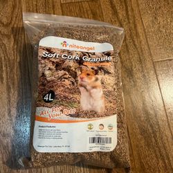 Soft cork Granule brand new for Hamster or Chinchilla
