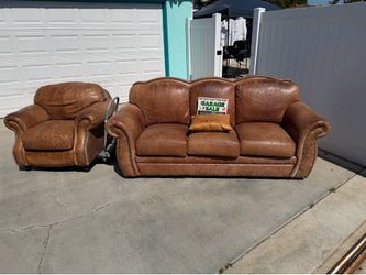 Great Man Cave Couch & Club chair