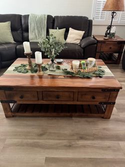 Coffee and end table