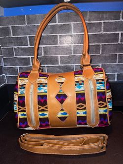 Handcrafted leather purse and wallet