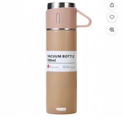 BT53 Stainless Steel 500 ML Vacuum Flask/ Bottle/ Thermos for Hot and Cold Drinks with Three Cups