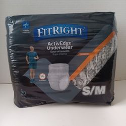 FitRight Ultra Incontinence Pull Up Underwear for Men, Heavy Absorbency